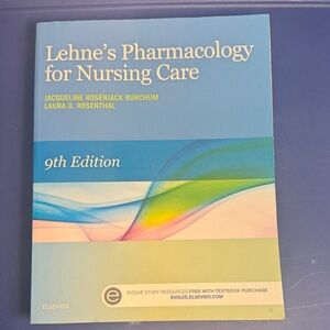 Elsevier Nursing Care Pharmacology Book 9 Edition